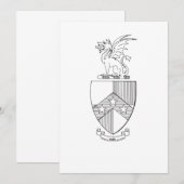 Beta Theta Pi Coat of Arms (Front/Back)