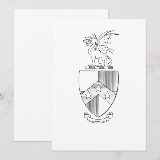 Beta Theta Pi Coat of Arms (Front/Back)