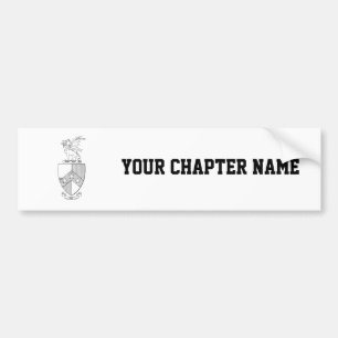 Beta Theta Pi Coat of Arms Bumper Sticker