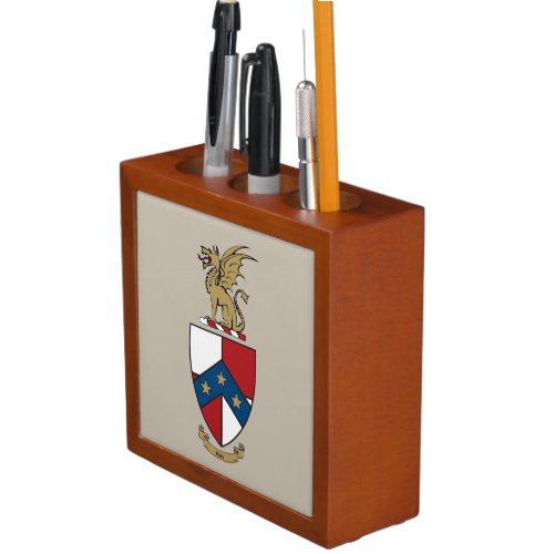 Beta Theta Pi Coat of Arms Pencil Holder