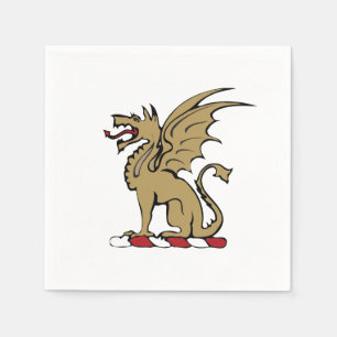 Beta Theta Pi Crest Paper Napkins