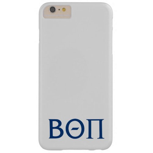 Beta Theta Pi Greek Letters Barely There iPhone 6 Plus Case