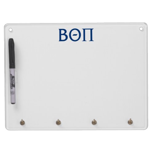 Beta Theta Pi Greek Letters Dry Erase Board With Keychain Holder