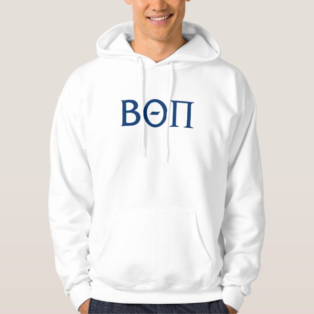 Beta Theta Pi Greek Letters Hoodie (Front)