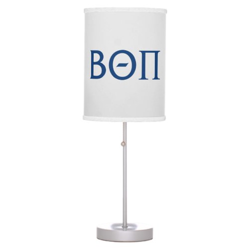Beta Theta Pi Greek Letters Table Lamp