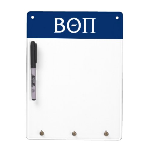 Beta Theta Pi Greek Letters _ White Dry_Erase Board