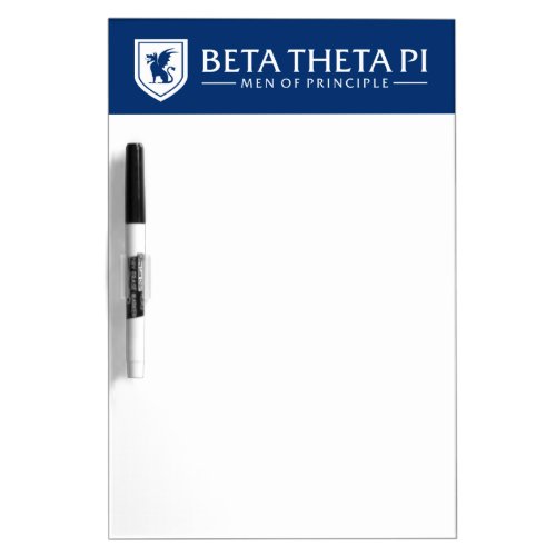 Beta Theta Pi Men Of Principle _ White Dry_Erase Board