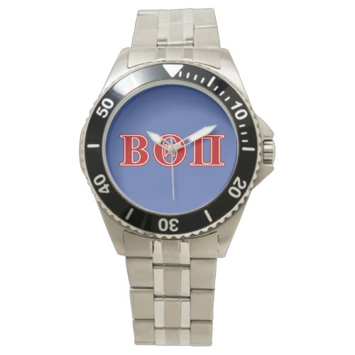 Beta Theta Pi Red Letters Watch