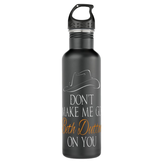 Beth Dutton Maternity Stainless Steel Water Bottle (Front)