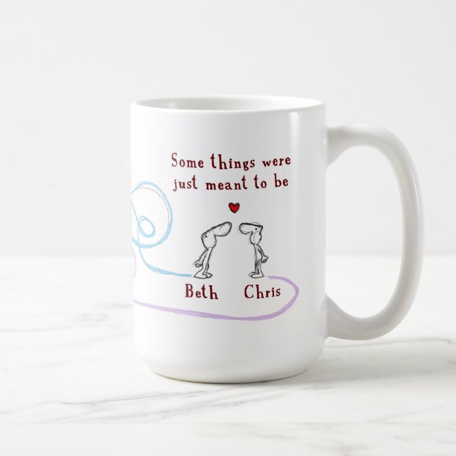 "Beth heart Chris" Coffee Mug (Right)