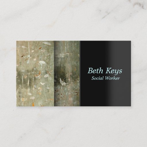 Customizable "Beth Keys" Business Card