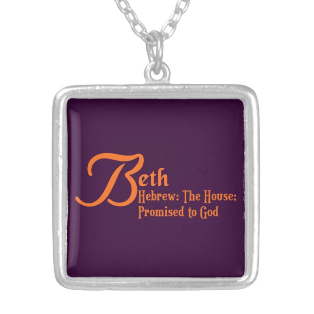 Beth Necklace (Front)