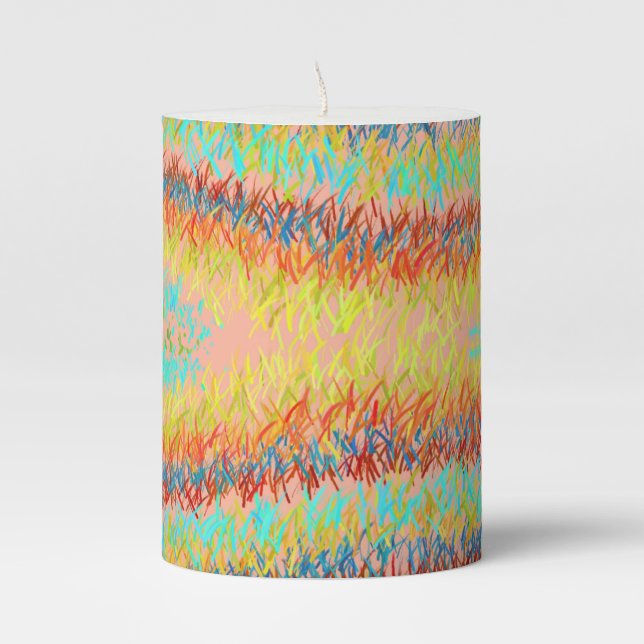 Beth Pillar Candle (Front)