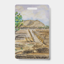 Beth Shean Luggage Tag