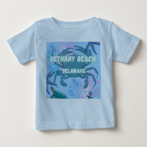 Bethany Beach Delaware baby T_shirt