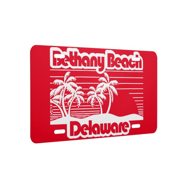 Bethany Beach Delaware License Plate (Right)