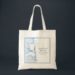 Bethany Beach Delaware Map Navy Blue Wedding Tote Bag<br><div class="desc">Delight your guests with our elegant navy blue coastal Delaware map wedding favor tote bag, perfect for a Bethany Beach, Delaware celebration. Ideal for beachside venues like The Addy Sea, Sea Colony Resort, Bear Trap Dunes, Bethany Beach Ocean Suites, and The Pearl on the Indian River Bay, this charming tote...</div>