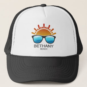 Bethany Beach Delaware Sunglasses Trucker Hat