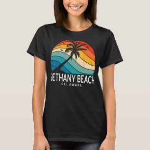 Bethany Beach Delaware Tropical Beach Palm Tree So T-Shirt