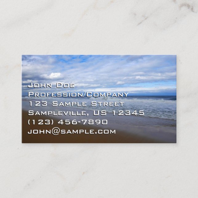 Bethany Beach I Business Card (Front)