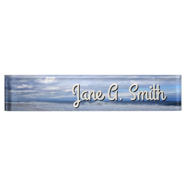 Bethany Beach I Desk Name Plate (Front)