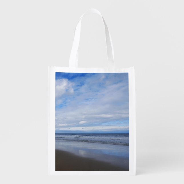 Bethany Beach I Grocery Bag (Front)