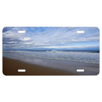 Bethany Beach I License Plate by mlewallpapers at Zazzle