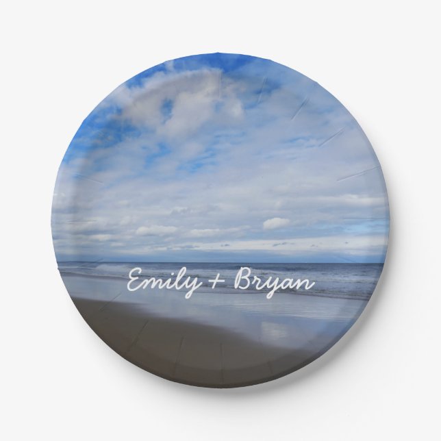 Bethany Beach I Paper Plates (Front)