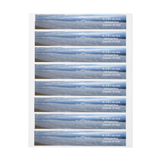 Bethany Beach I Wrap Around Label