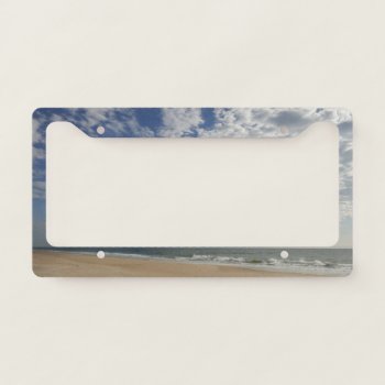 Bethany Beach Ii License Plate Frame by mlewallpapers at Zazzle