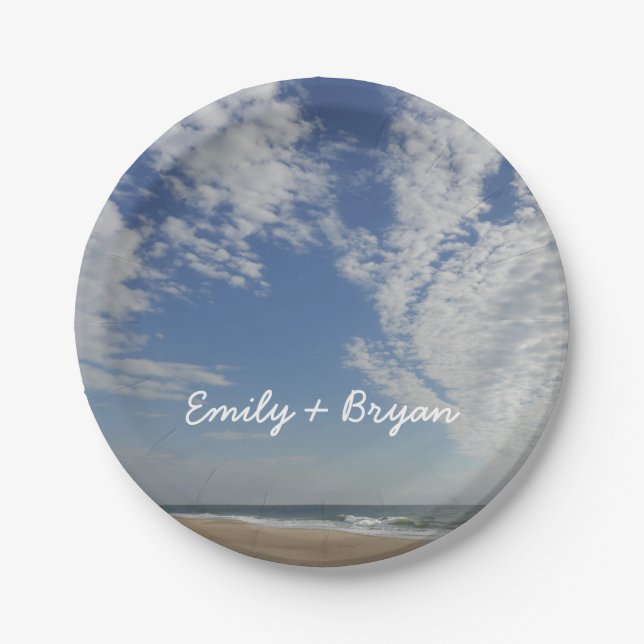 Bethany Beach II Paper Plates (Front)