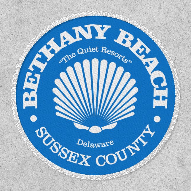 Bethany Beach (seashell) Patch (Front)