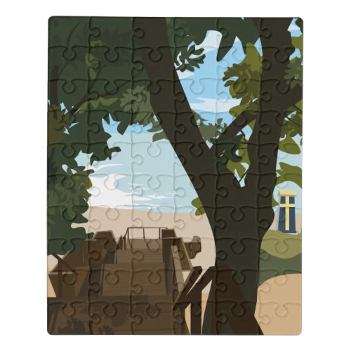 Bethany Beach Stairs Puzzles