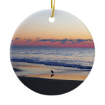 Bethany Beach Sunrise I Ceramic Ornament