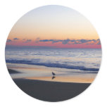 Bethany Beach Sunrise I Classic Round Sticker