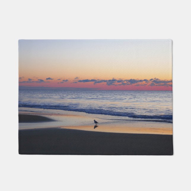 Bethany Beach Sunrise I Doormat (Front)