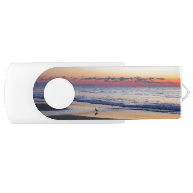 Bethany Beach Sunrise I Flash Drive (Front)