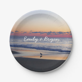 Bethany Beach Sunrise I Paper Plates