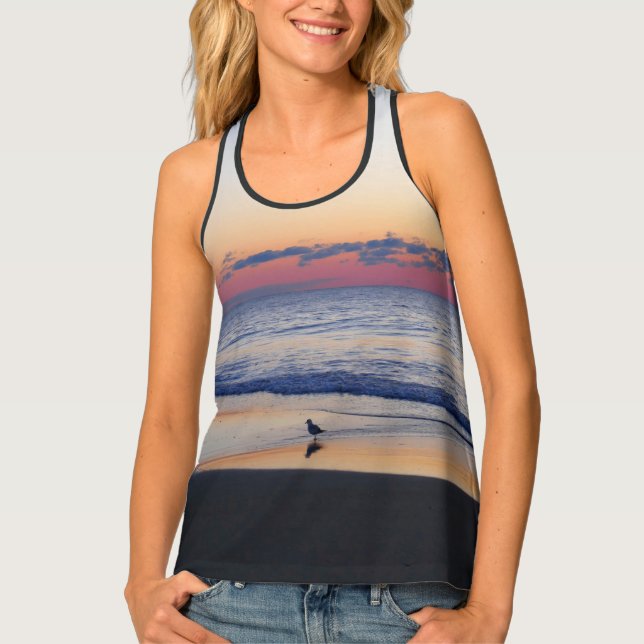 Bethany Beach Sunrise I Tank Top (Front)