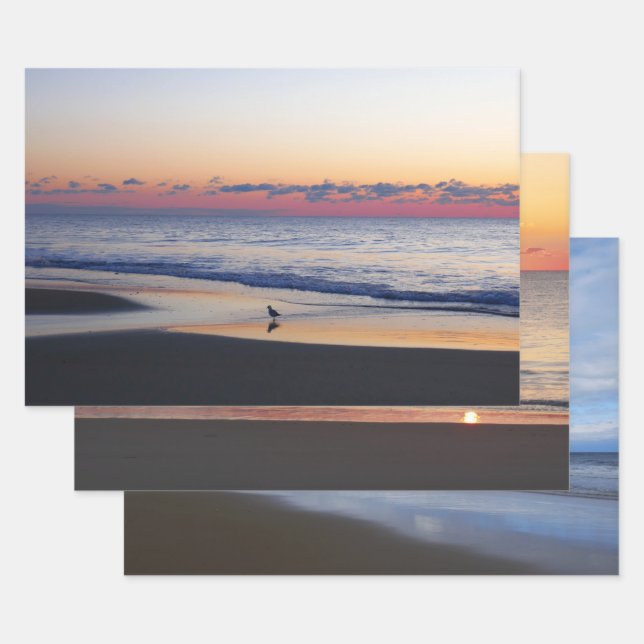 Bethany Beach Sunrise I Wrapping Paper Sheets (Set)