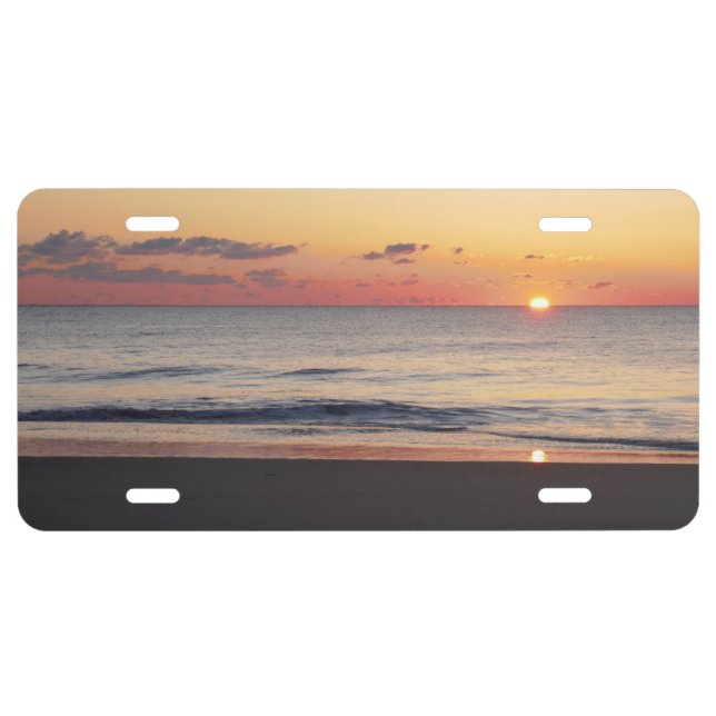 Bethany Beach Sunrise II License Plate (Front)