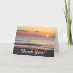 Bethany Beach Sunrise II Thank You Card