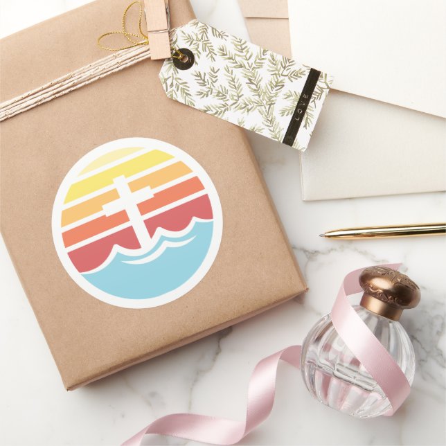 Bethany Beach Sunset Sticker (Gifting)