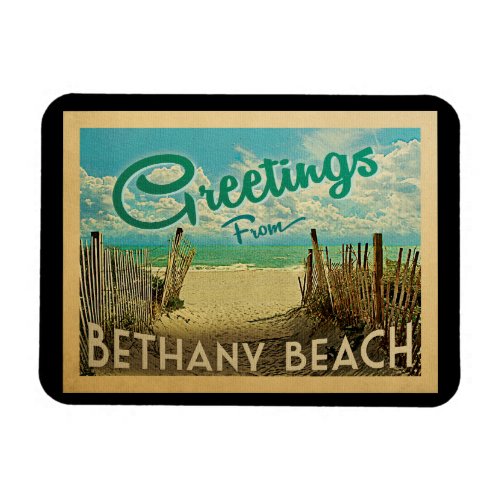Bethany Beach Vintage Travel Magnet