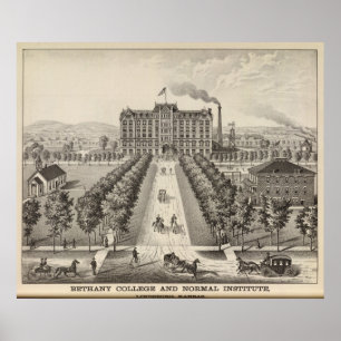 Bethany College, Lindsborg, Kansas Poster