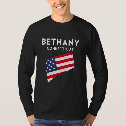 Bethany Connecticut USA State America Travel Conne T_Shirt
