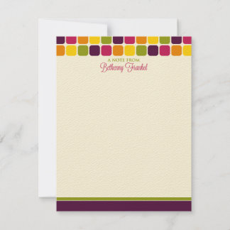 Bethenny Frankel Custom Flat Note Cards