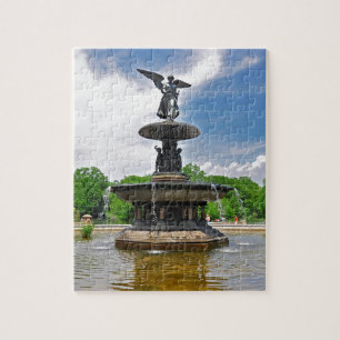 Bethesda "Angel of the Waters" Central Park, NYC Jigsaw Puzzle