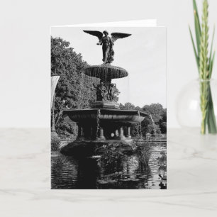 Bethesda Fountain in Central Park Photo Card