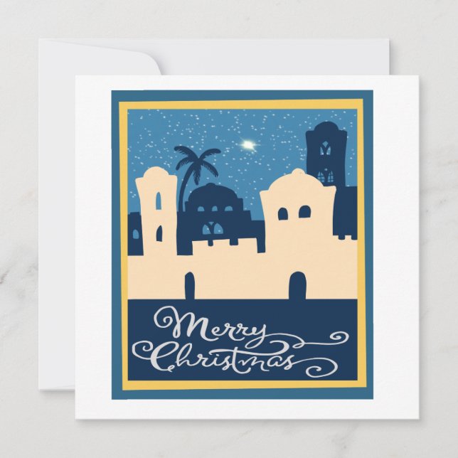 Bethlehem Christmas Holiday Card (Front)